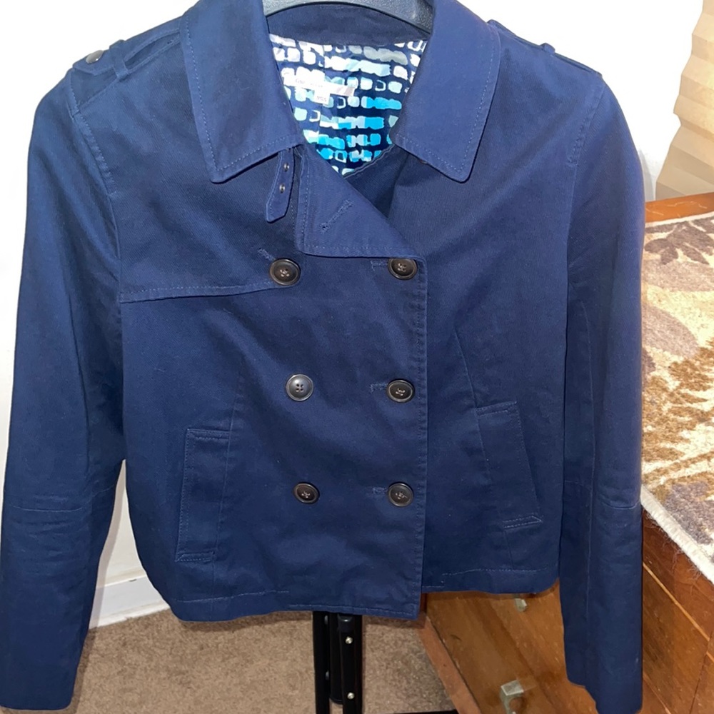 GAP Nautical Style Jacket! Navy Blue Sz Medium!